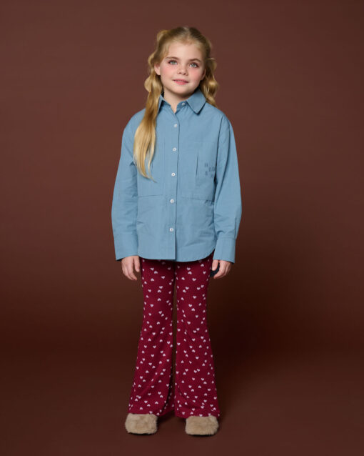 Petit Blush - Bowie Flared Pants Hearts – Bild 2
