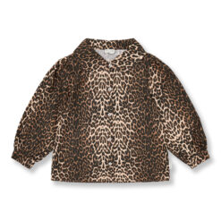 Petit Blush - Collar Blouse Leopard