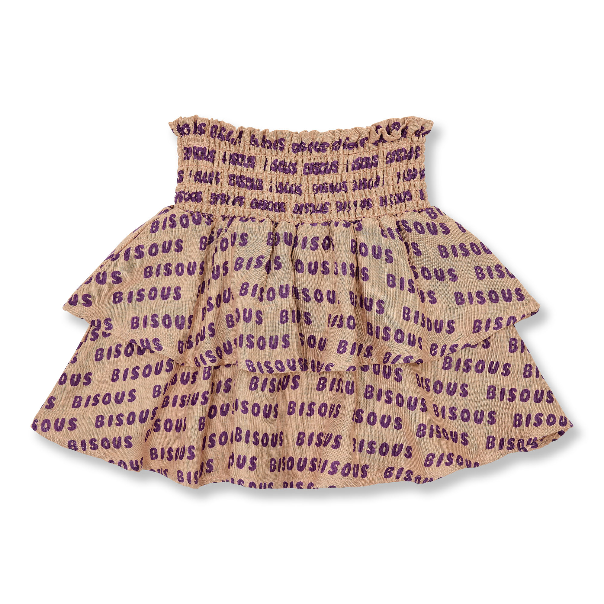 Petit Blush - Mini Smock Skirt Bisous