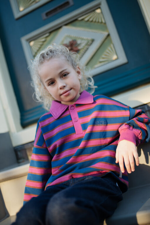 Petit Blush - Polo Sweater Stripe – Bild 2