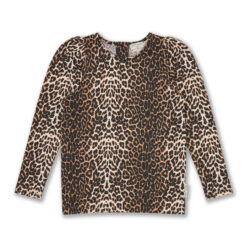 Petit Blush - Puff Sleeve Top Leopard