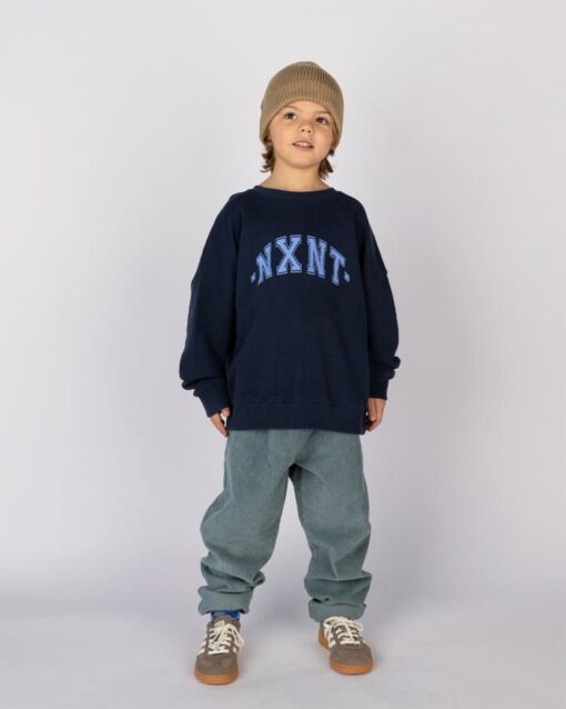Nixnut - Logo sweater Navy – Bild 2
