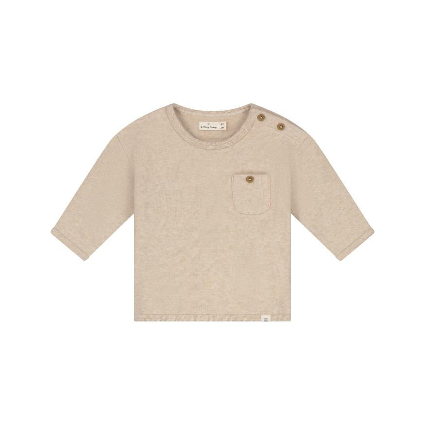 A Tiny Story - Baby Pullover Beige melange