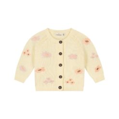 A Tiny Story - Baby Cardigan Ivory Bloom