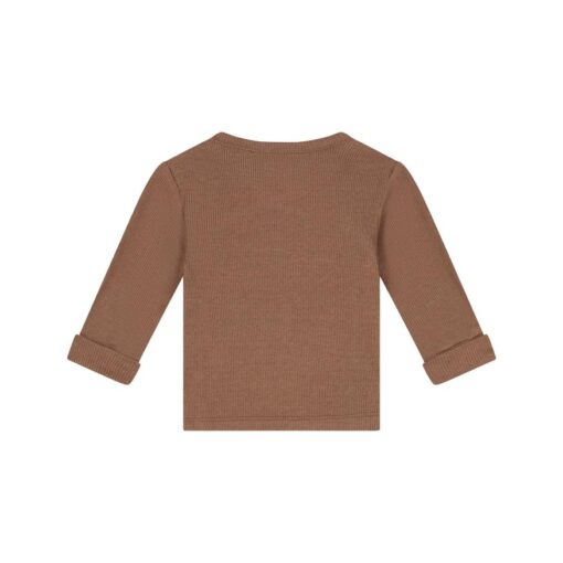 A Tiny Story - Baby Longsleeve Coffee – Bild 2