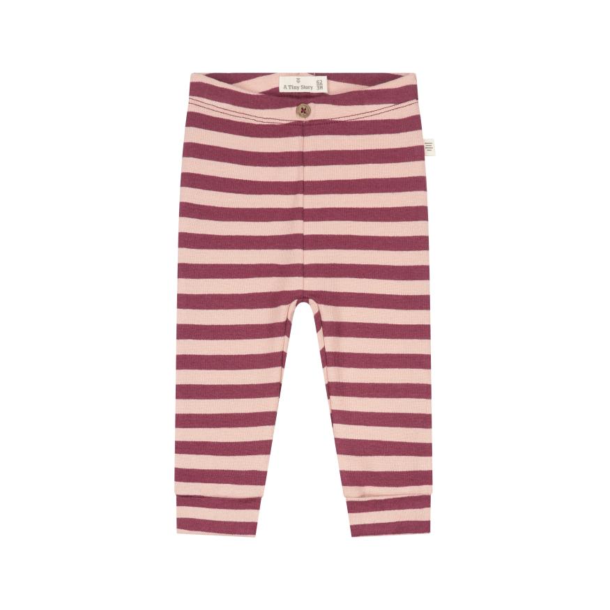 A Tiny Story - Baby Pants Dark red