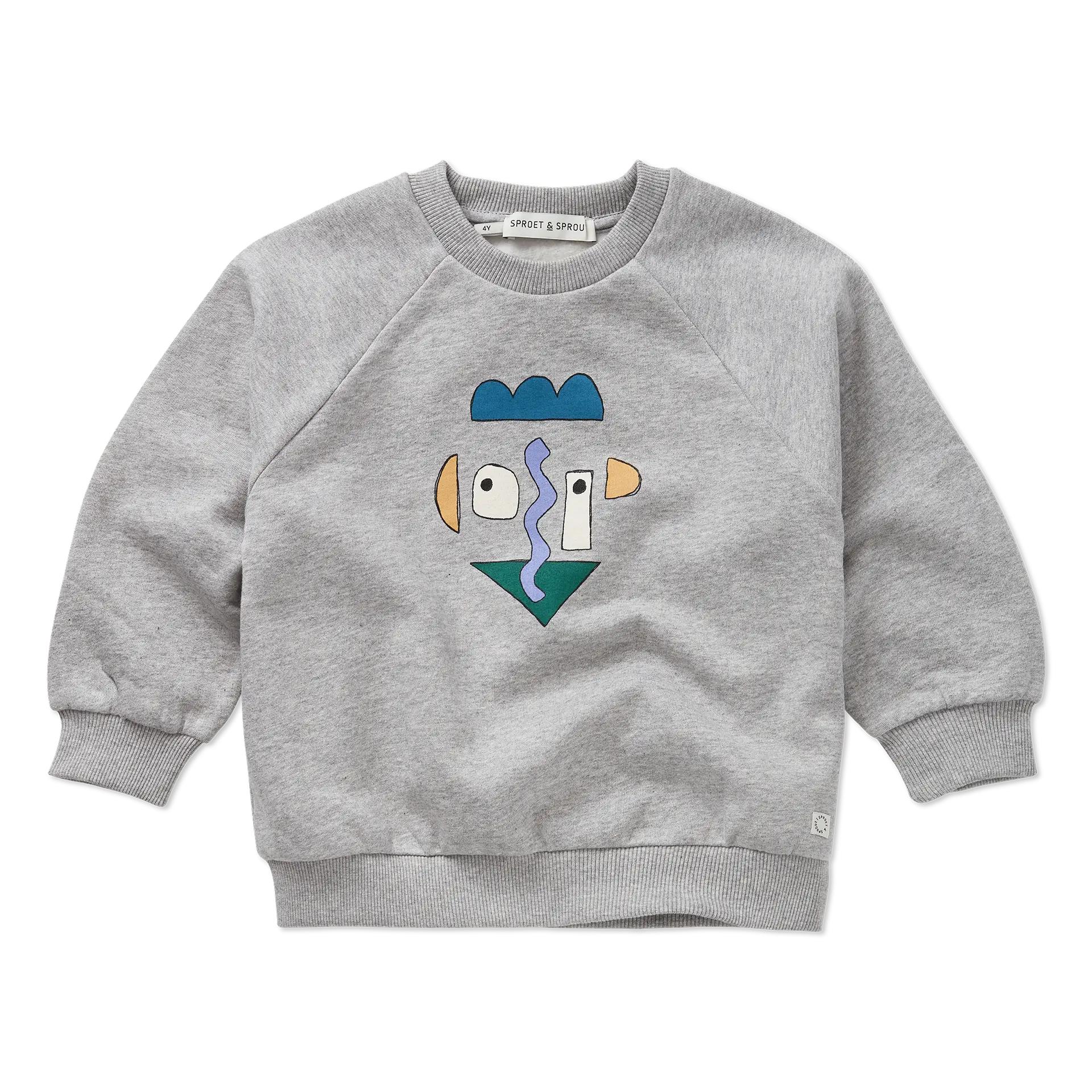 Sproet & Sprout - Sweatshirt raglan Self potrait grey