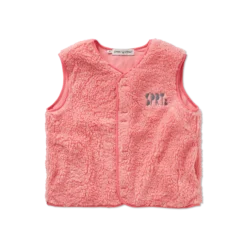 Sproet & Sprout - Loose teddy gilet Bloom