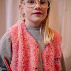 Alternative view of Sproet & Sprout - Loose teddy gilet Bloom