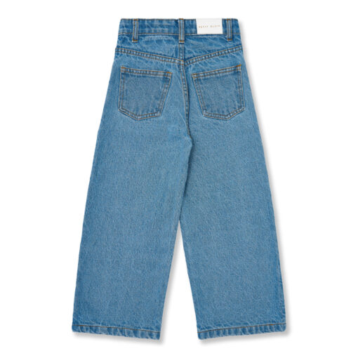 Petit Blush - Wide leg Jeans Mid Blue – Bild 2
