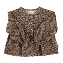 Piupiuchick - Blouse brown animal print