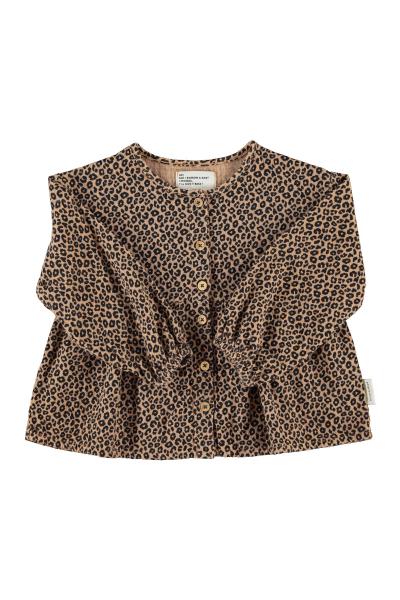 Piupiuchick - Blouse brown animal print