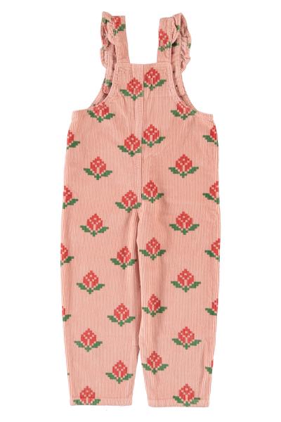Piupiuchick - Dungarees pink big flowers – Bild 2