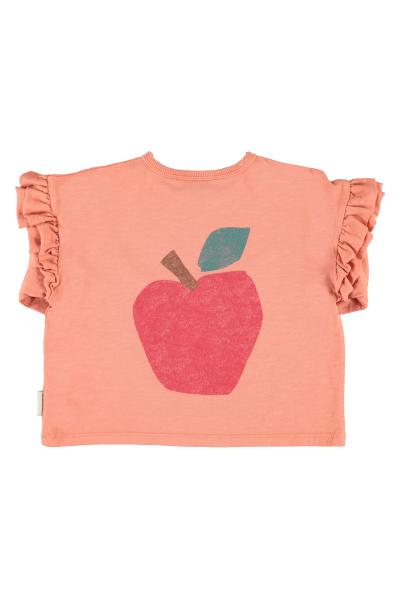 Piupiuchick - Longsleeve pink apple print – Bild 2
