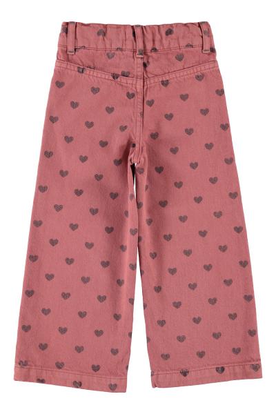 Piupiuchick - Flare trousers black hearts – Bild 2