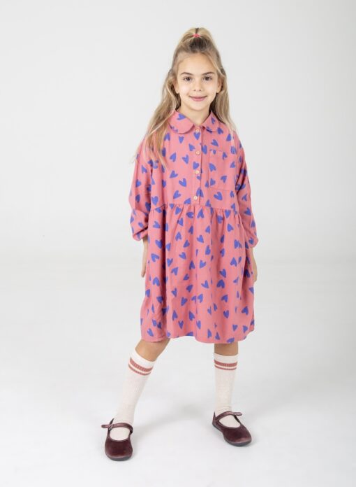 Lötie Kids - Pink Lemonade Hearts Dress – Bild 2