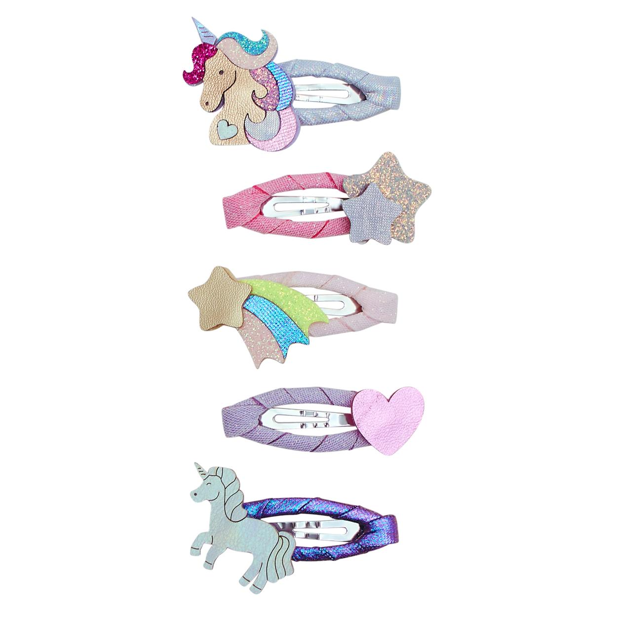Mimi & Lula - Unicornland mini hair clips