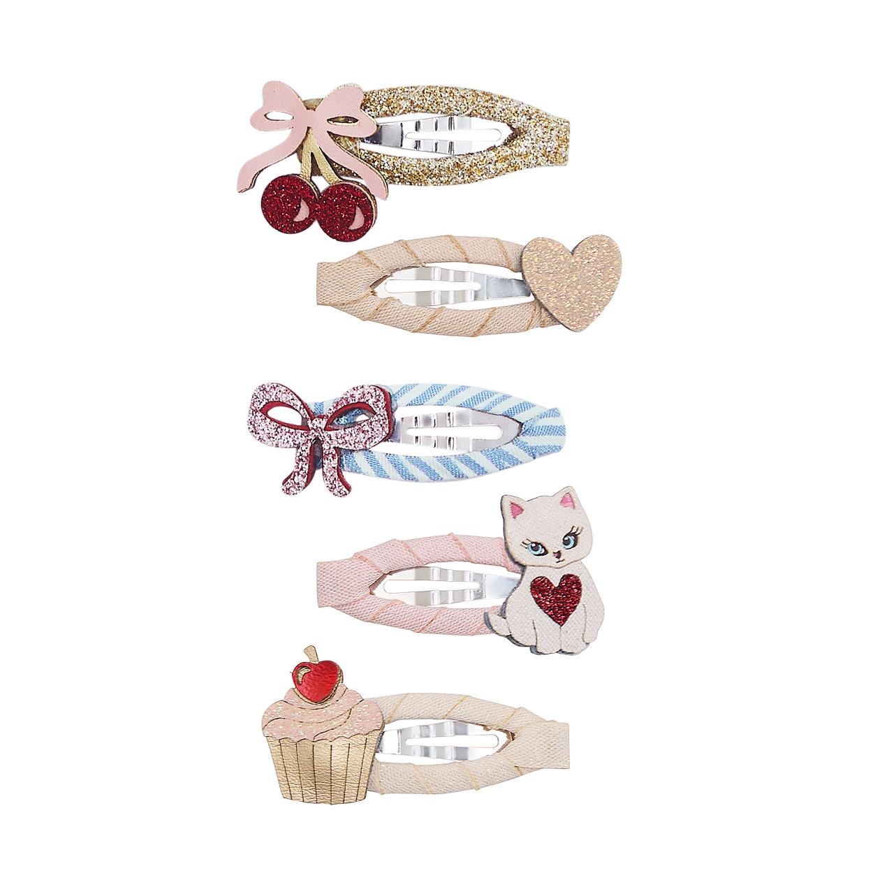 Mimi & Lula - Kittybow Mini Hair Clips