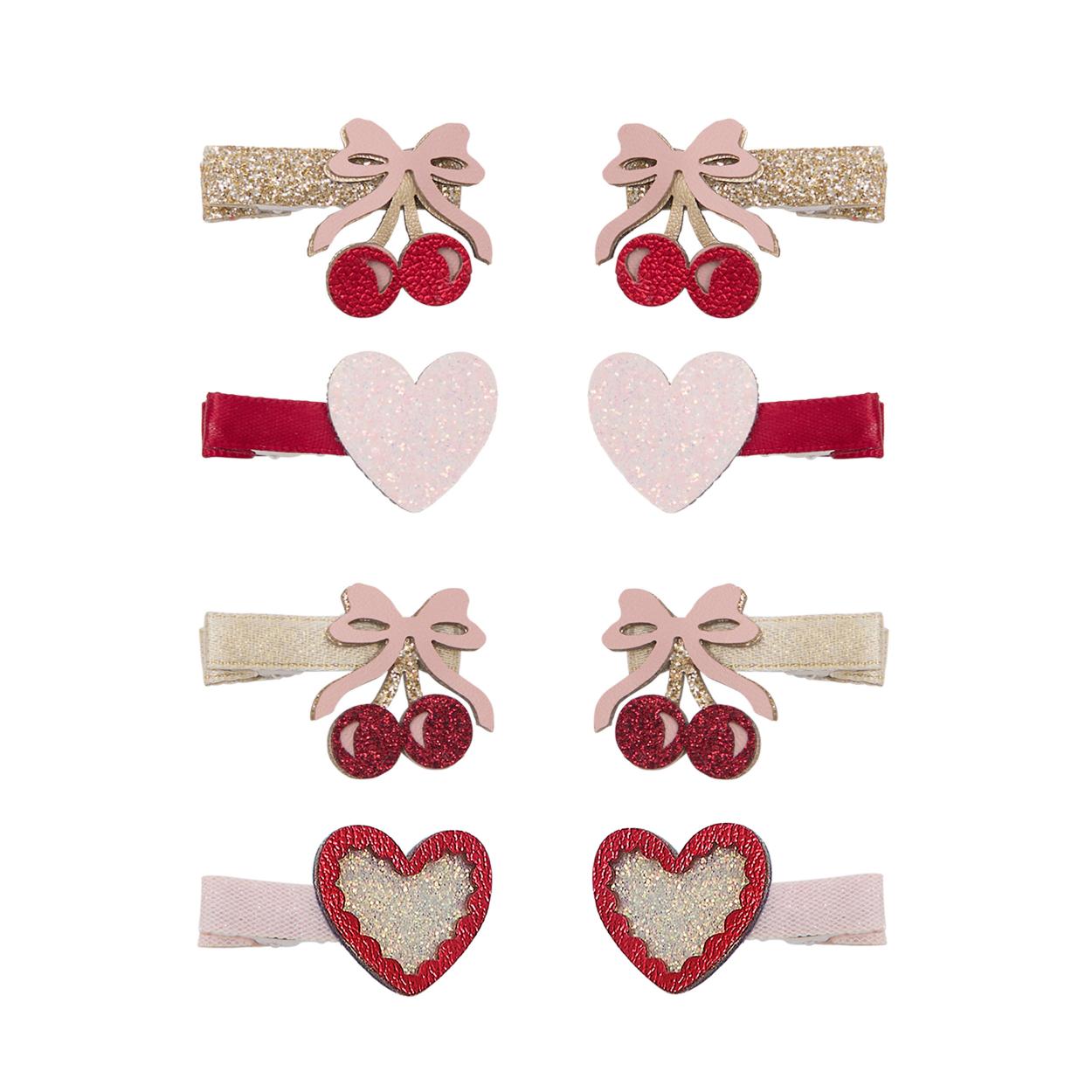 Mimi & Lula - Fancy Cherries Salon Hair Clips