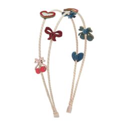 Mimi & Lula - Fancy Cherries Double Headband