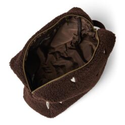 Studio Noos - Teddy Toiletry Bag Chocolate Hearts – Bild 4