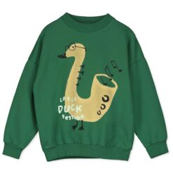 Lötie Kids - Duck Session Green Sweatshirt