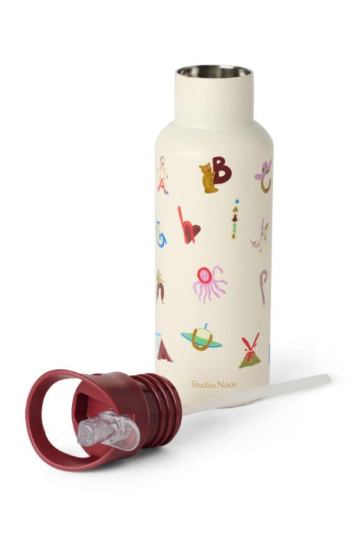 Studio Noos - Alphabet Edelstahl Trinkflasche – Bild 2