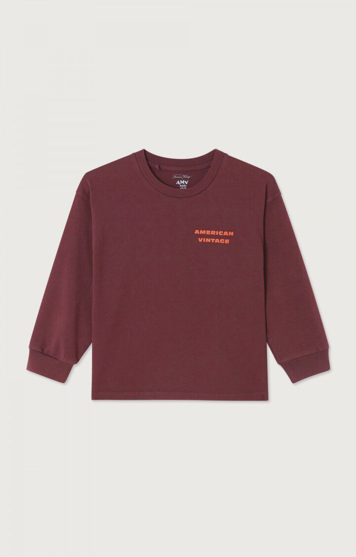 American Vintage - T-Shirt Fizvalley Aubergine