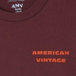 Alternative view of American Vintage - T-Shirt Fizvalley Aubergine