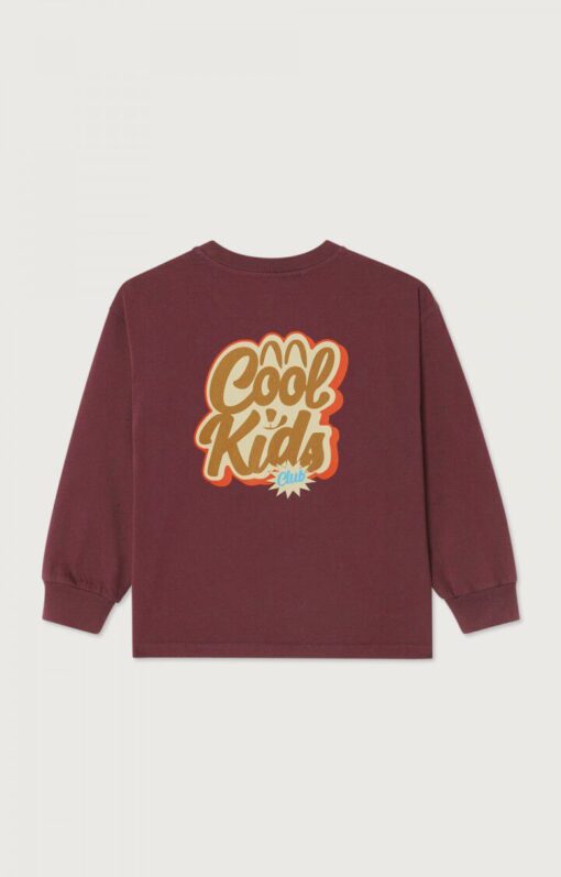 American Vintage - T-Shirt Fizvalley Aubergine – Bild 3