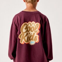 American Vintage - T-Shirt Fizvalley Aubergine – Bild 4