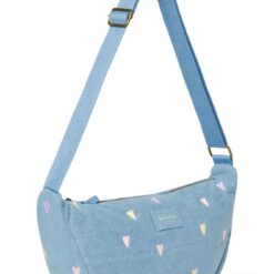 Alternative view of Studio Noos - Denim Adult Fanny Pack Light Blue Hearts