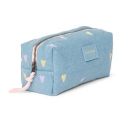 Studio Noos - Teddy Pouch Light Blue Hearts – Bild 2