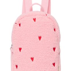 Studio Noos - Teddy Mini Backpack Hearts Light Pink