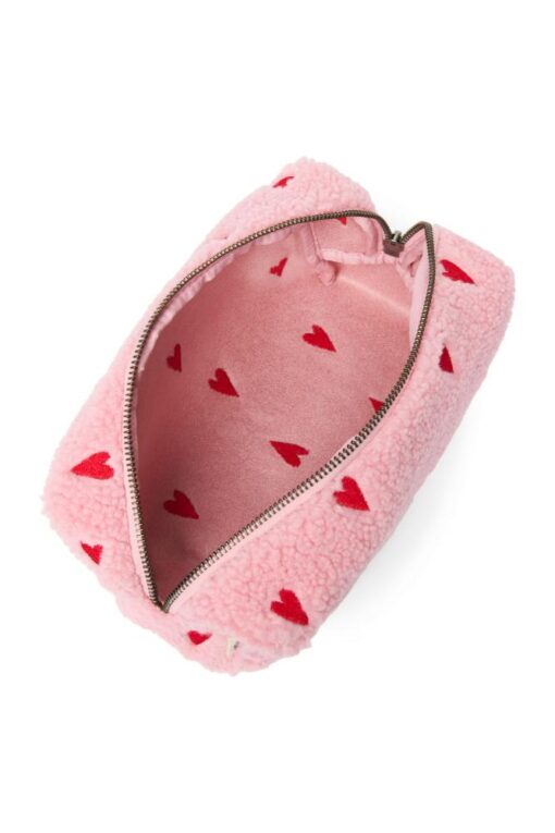 Studio Noos - Teddy Pouch Hearts Light Pink – Bild 3