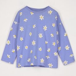Lötie Kids - Daisies all over Lavender T-Shirt