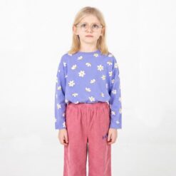 Alternative view of Lötie Kids - Daisies all over Lavender T-Shirt