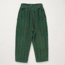 Lötie Kids - Green Plaid Corduroy Trousers