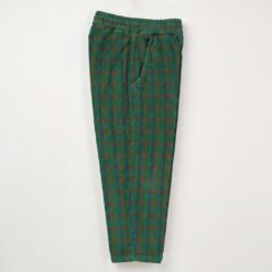 Alternative view of Lötie Kids - Green Plaid Corduroy Trousers