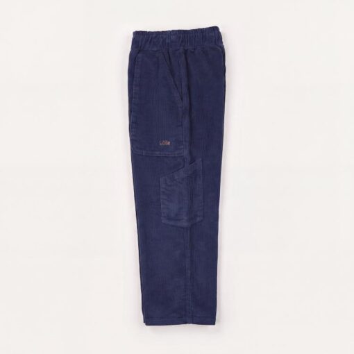 Lötie Kids - Navy Blue Corduroy Trousers – Bild 2