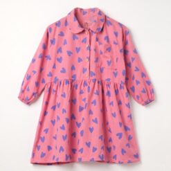 Lötie Kids - Pink Lemonade Hearts Dress