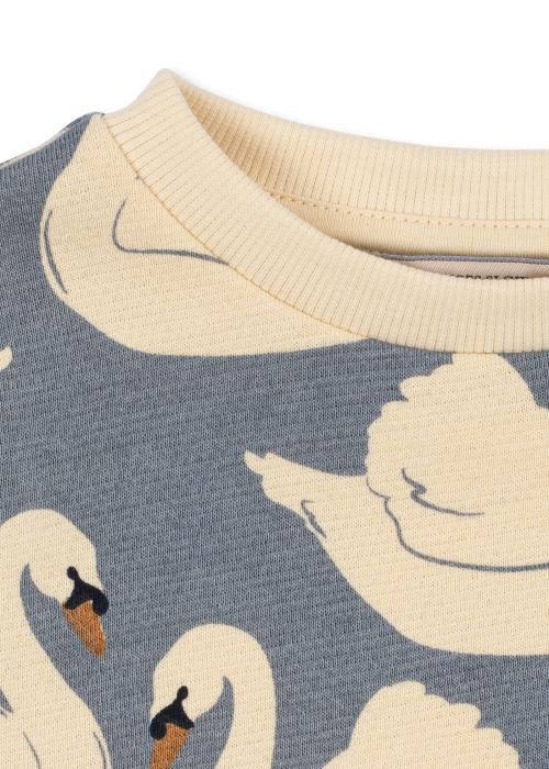 Konges Slojd – Loupy Sweatdress Swan – Bild 3
