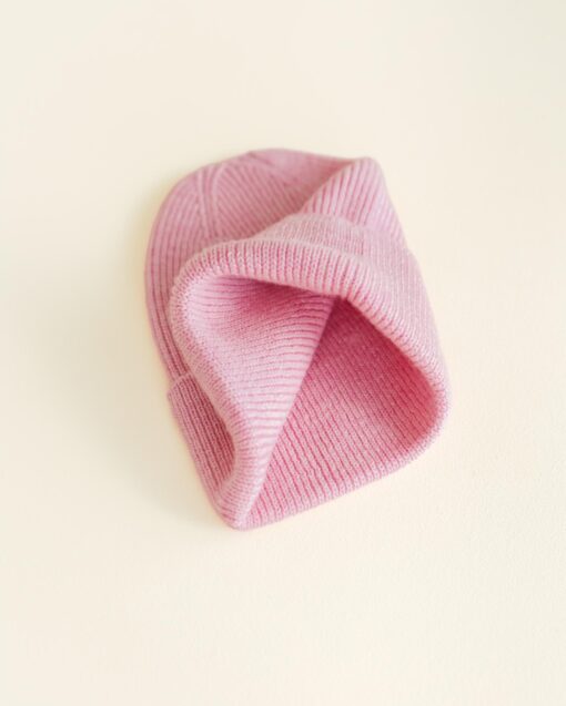 Hvid - Beanie Fonzie NEWBORN Cotton candy – Bild 2