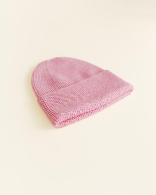 Hvid - Beanie Fonzie NEWBORN Cotton candy – Bild 3