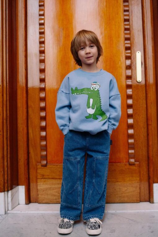 Daily Brat - Loco Coco Sweater Blue – Bild 2