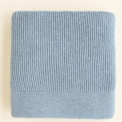 Hvid - Blanket Gaston Frost Blue