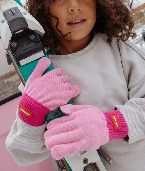 Hello Hossy - Handschuhe Handy Lotus – Bild 2