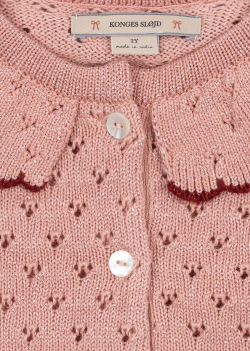 Konges Slojd – Holiday Cardigan Mellow Rose – Bild 3