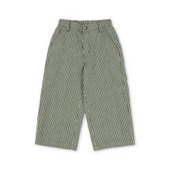 Konges Slojd – Luc Pants Milk Verte Stripe