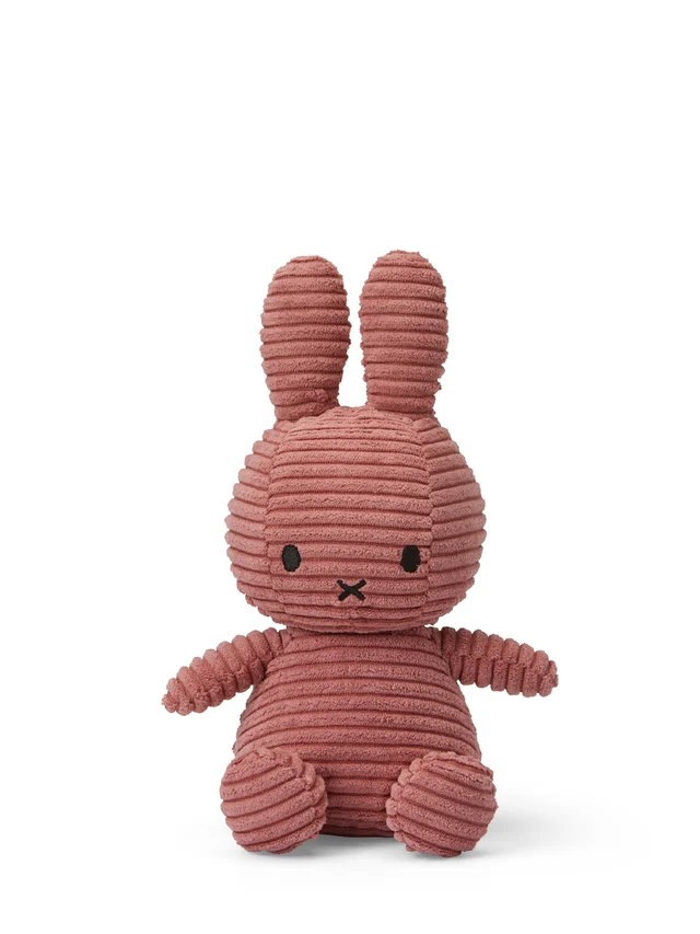 Miffy - Eco Corduroy Dusty Rose 23 cm